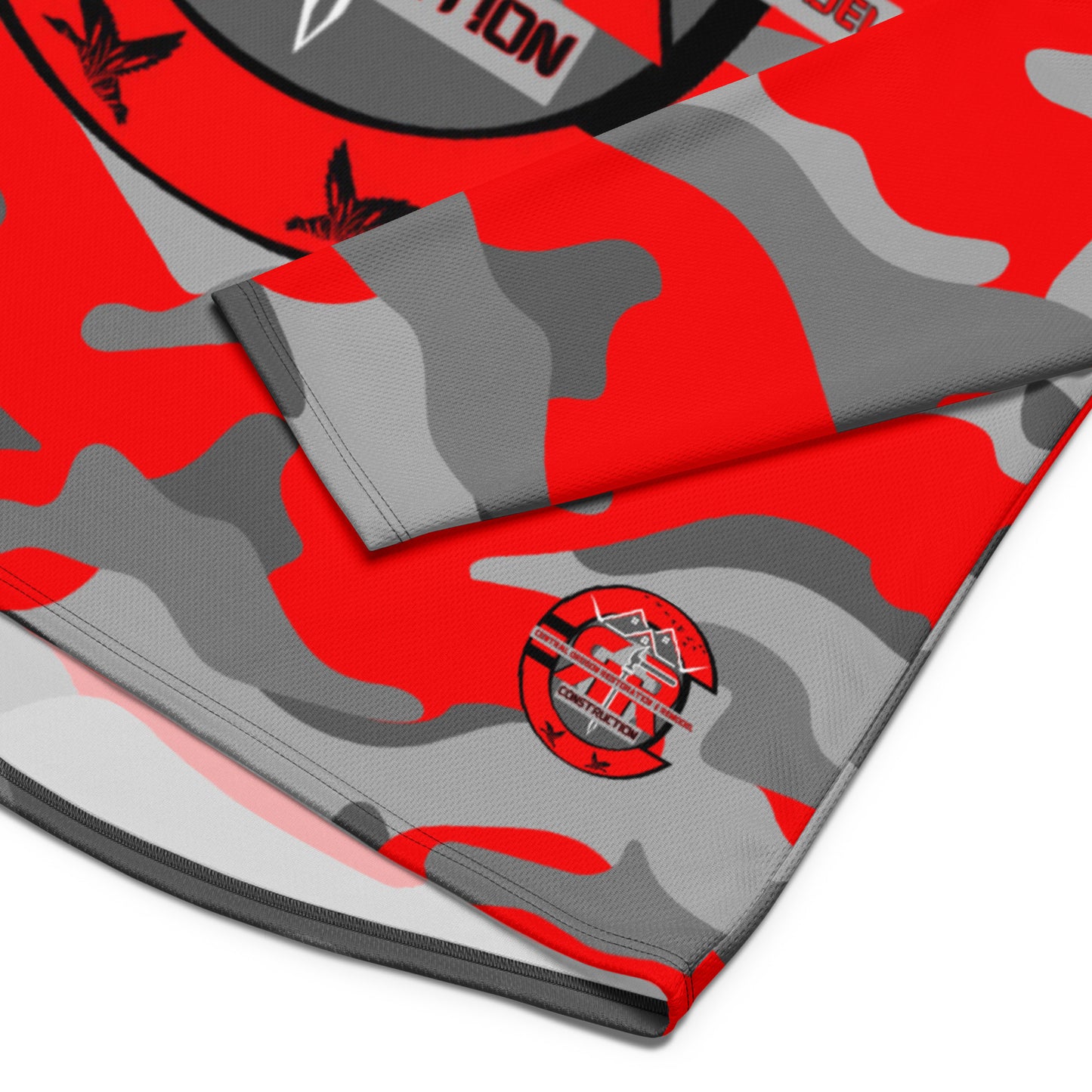 Red Camo Hockey Jersey