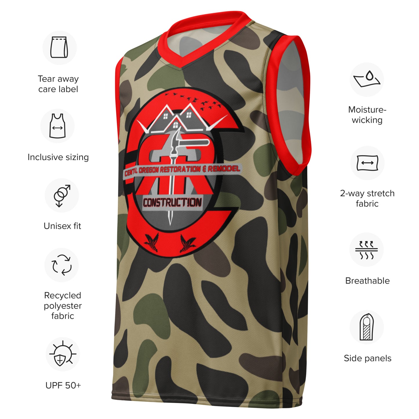 Jersey (Old School Duck Camo)