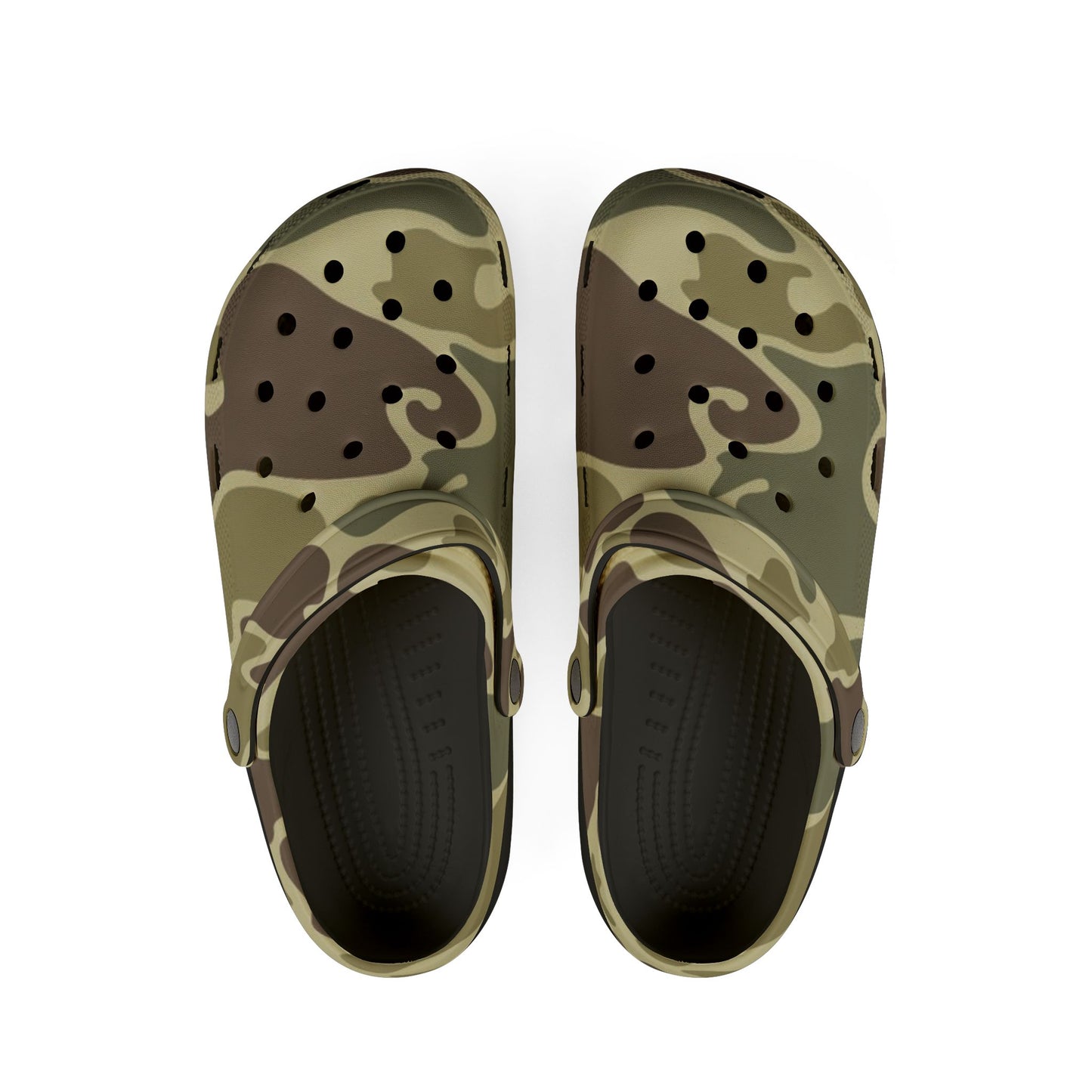 Old School Camo Crocs