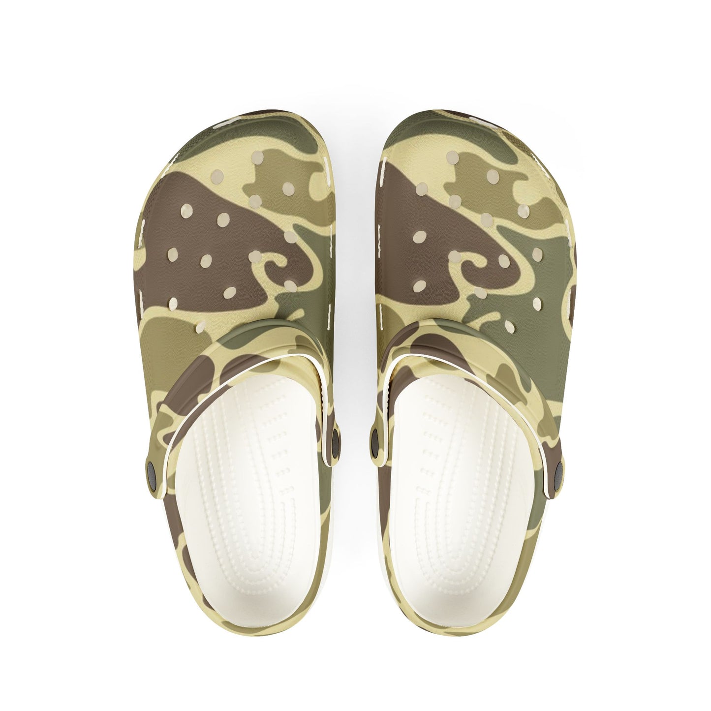 Old School Camo Crocs