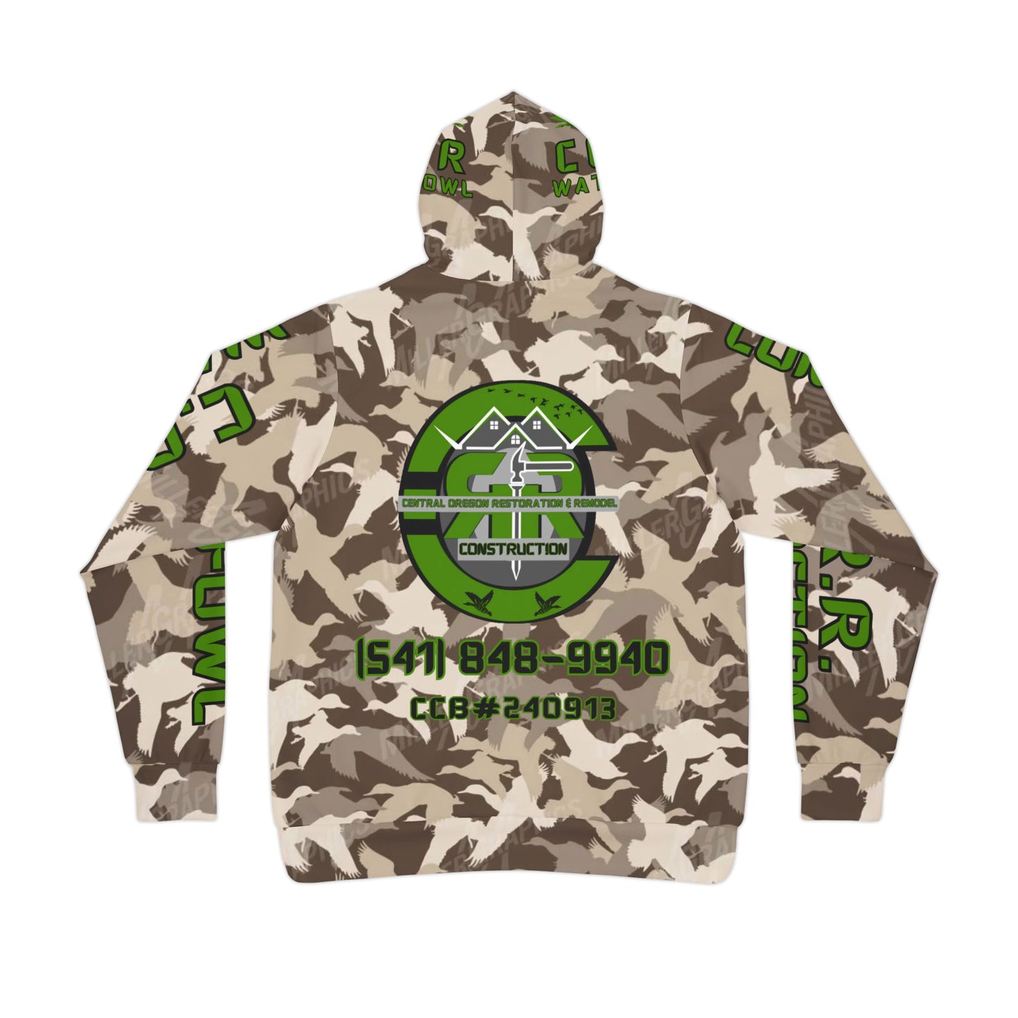 DS Camo Performance Hoodie (Light, 7.5 oz)