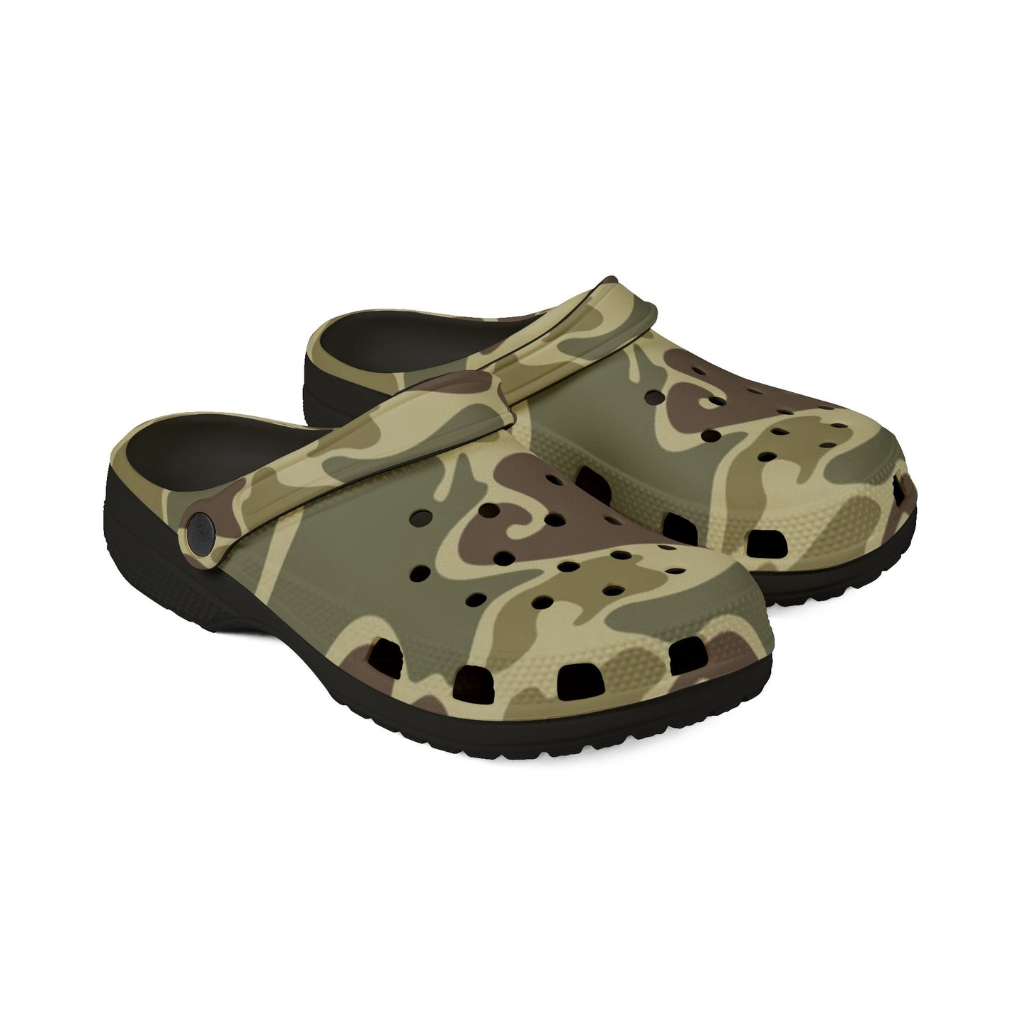 Old School Camo Crocs