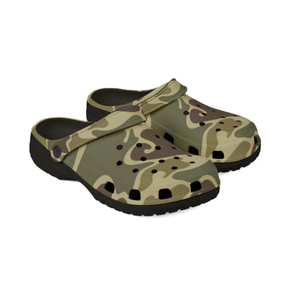 Old School Camo Crocs