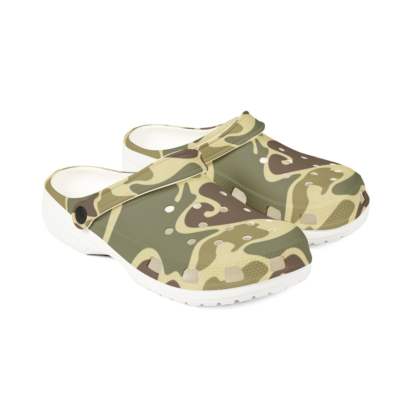 Old School Camo Crocs