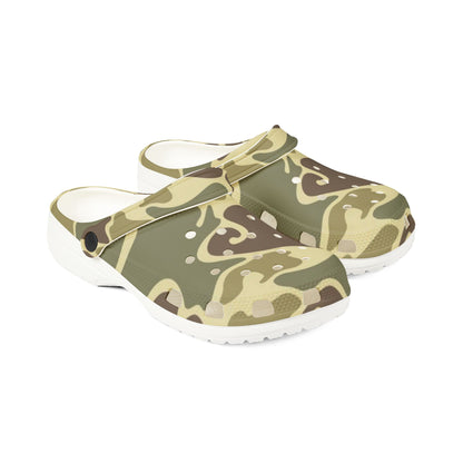 Old School Camo Crocs
