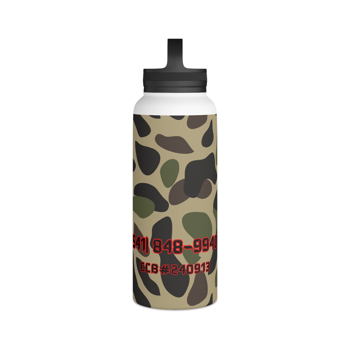 Stainless Steel Water Bottle - 12 oz, 18 oz, 32 oz