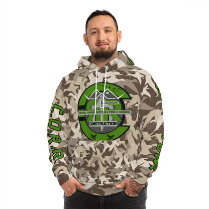 DS Camo Regular Hoodie (medium/heavy, 8.5 oz)