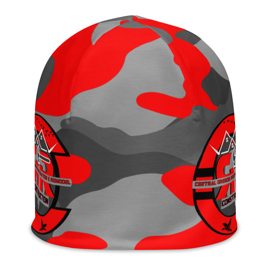 Red Camo Beanie