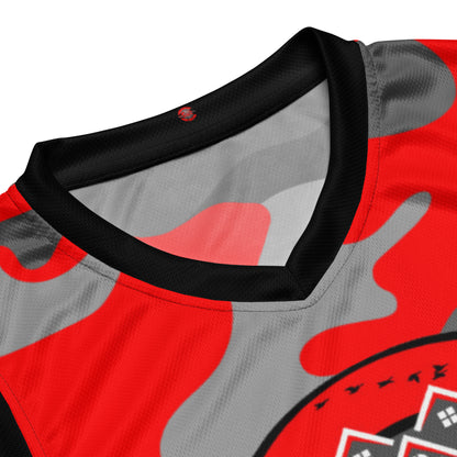 Recycled unisex basketball jersey