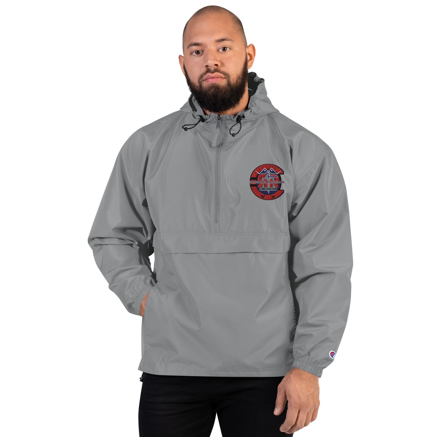 Embroidered Champion Packable Jacket