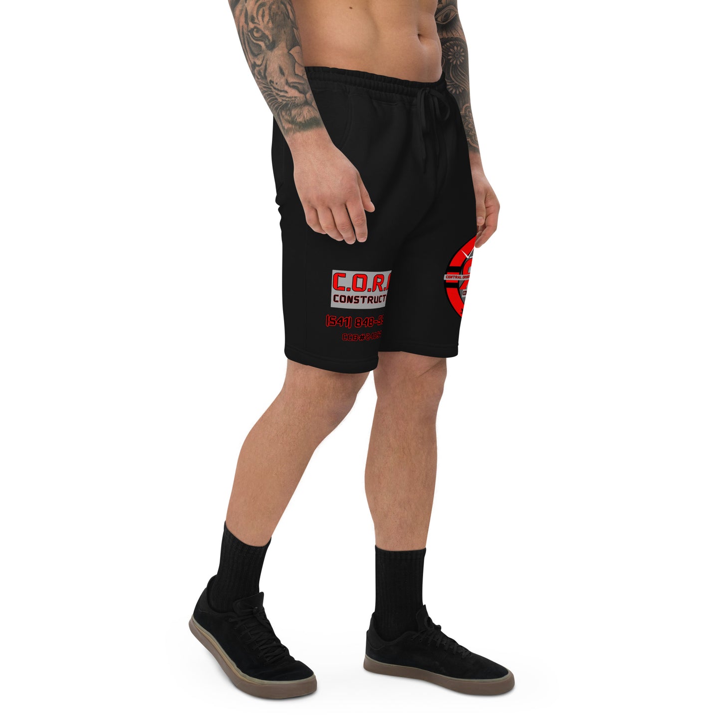 Men's fleece shorts