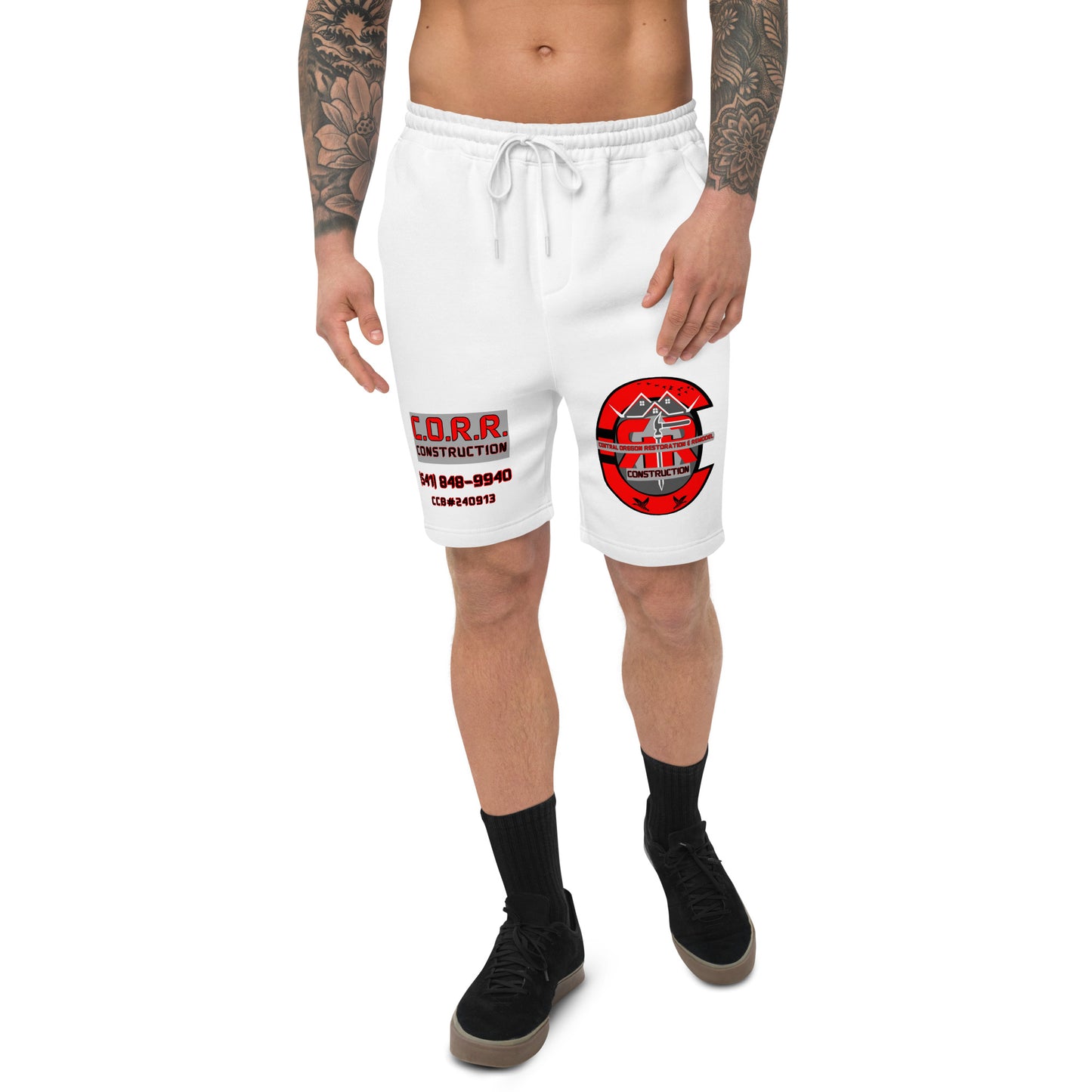 Men's fleece shorts