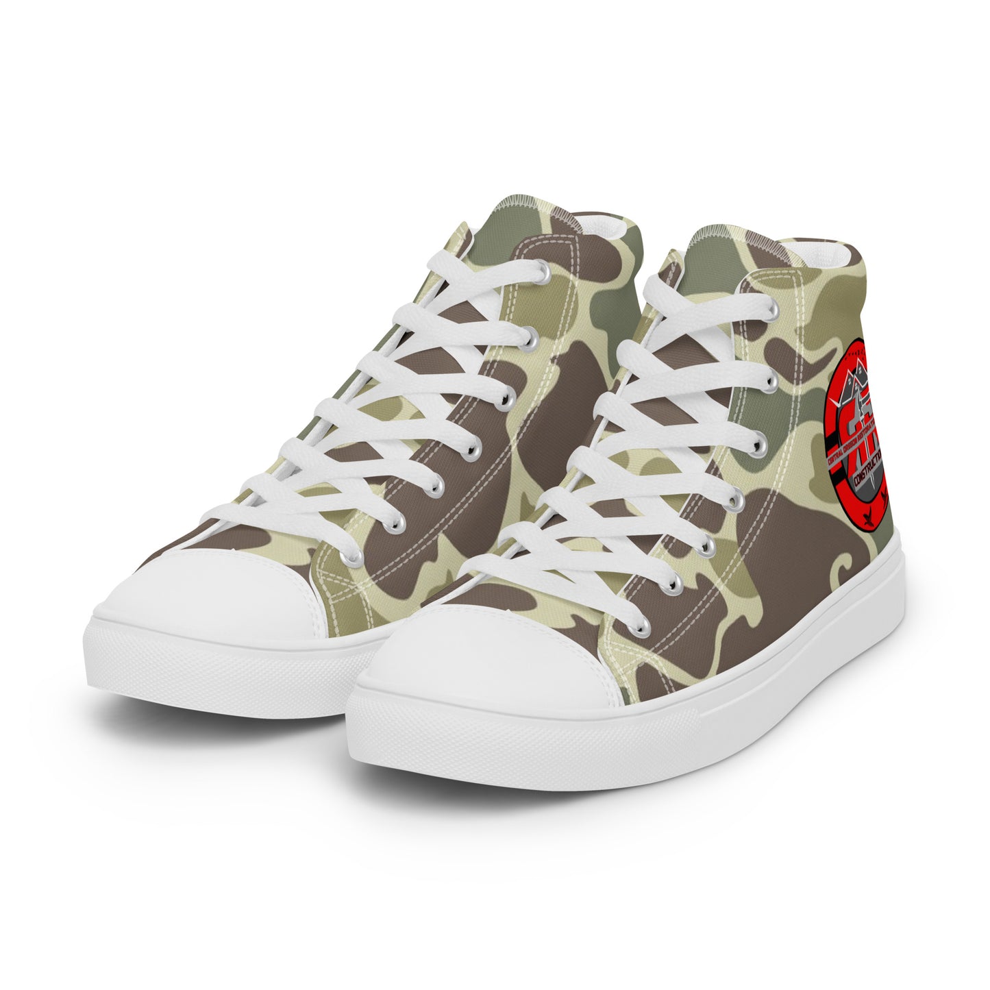 Old School Camo Converse